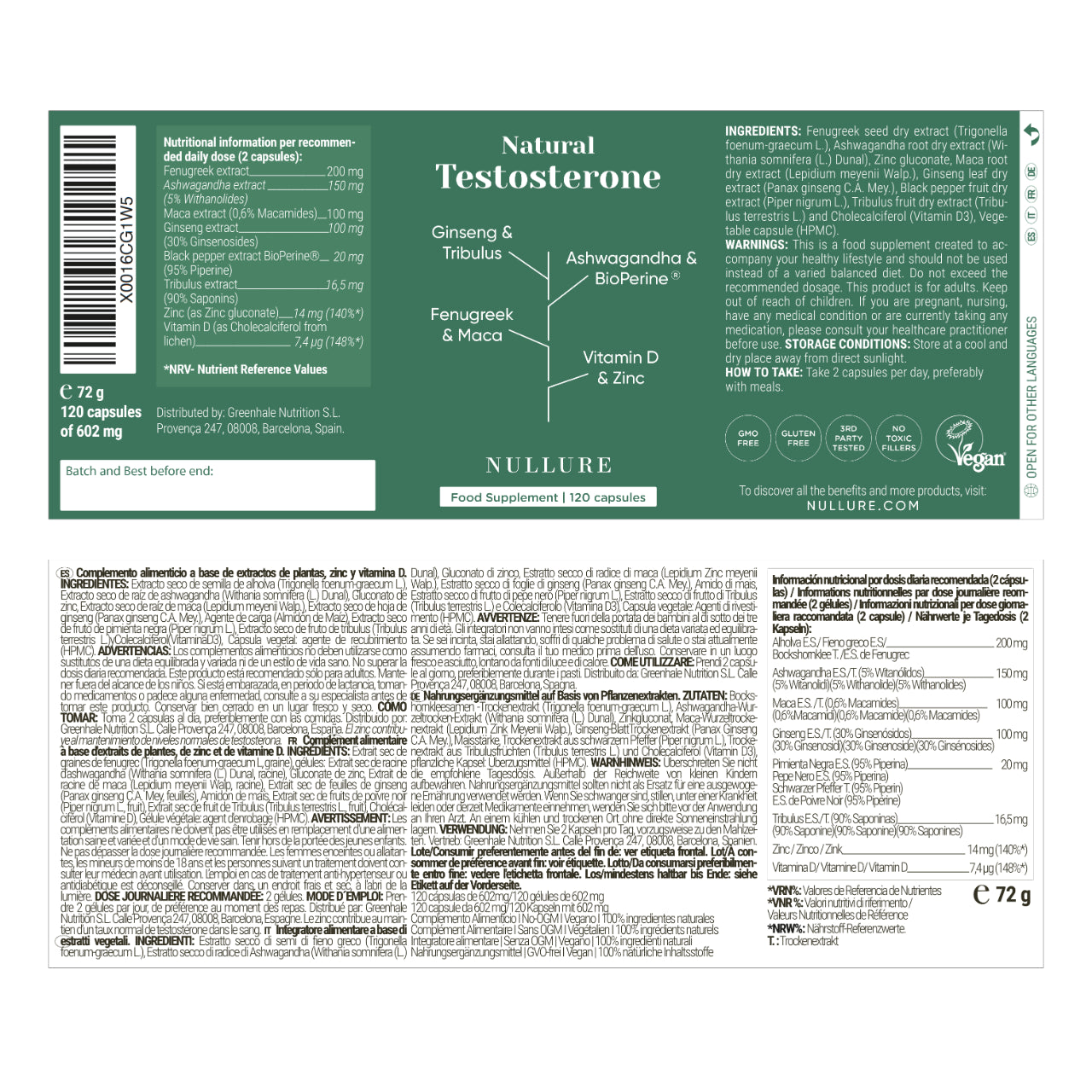Natural Testosterone