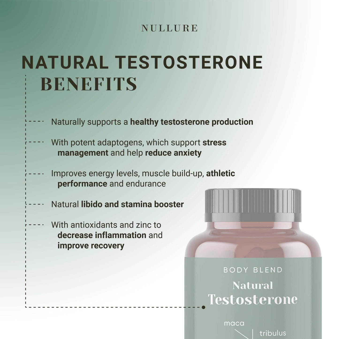 Beneficios de la testosterona natural